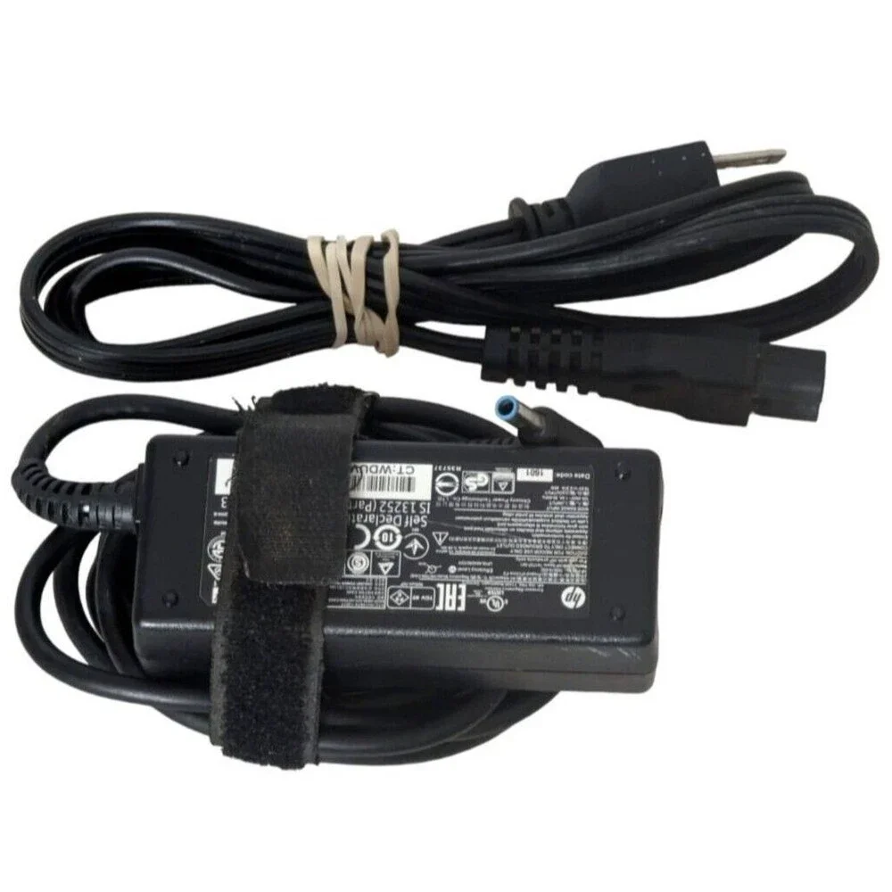 HP Envy 15-U Series 15-U483CL Genuine OEM 45W AC Adapter Blue Tip Tested EUC